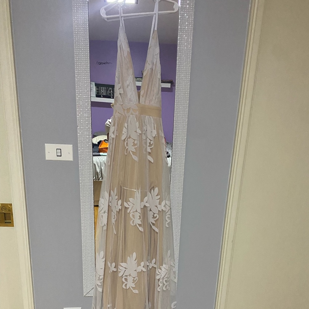 Bohemian wedding dress